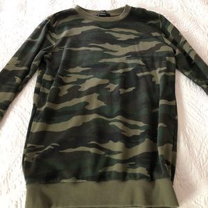 Forever 21 Camo Sweater